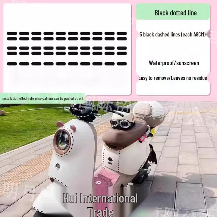 Customizable Wind-Up Yadea Q50, Emma Sunny, and Luna Electric Scooter Accessories