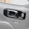 For Jeep Gladiator JT/JL 18-25 Carbon Fiber Interior Door Handle Bowl Cover Trim