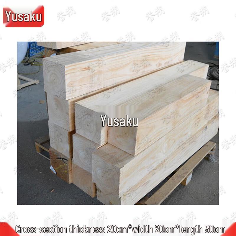 Crane Outrigger Wood Support Block