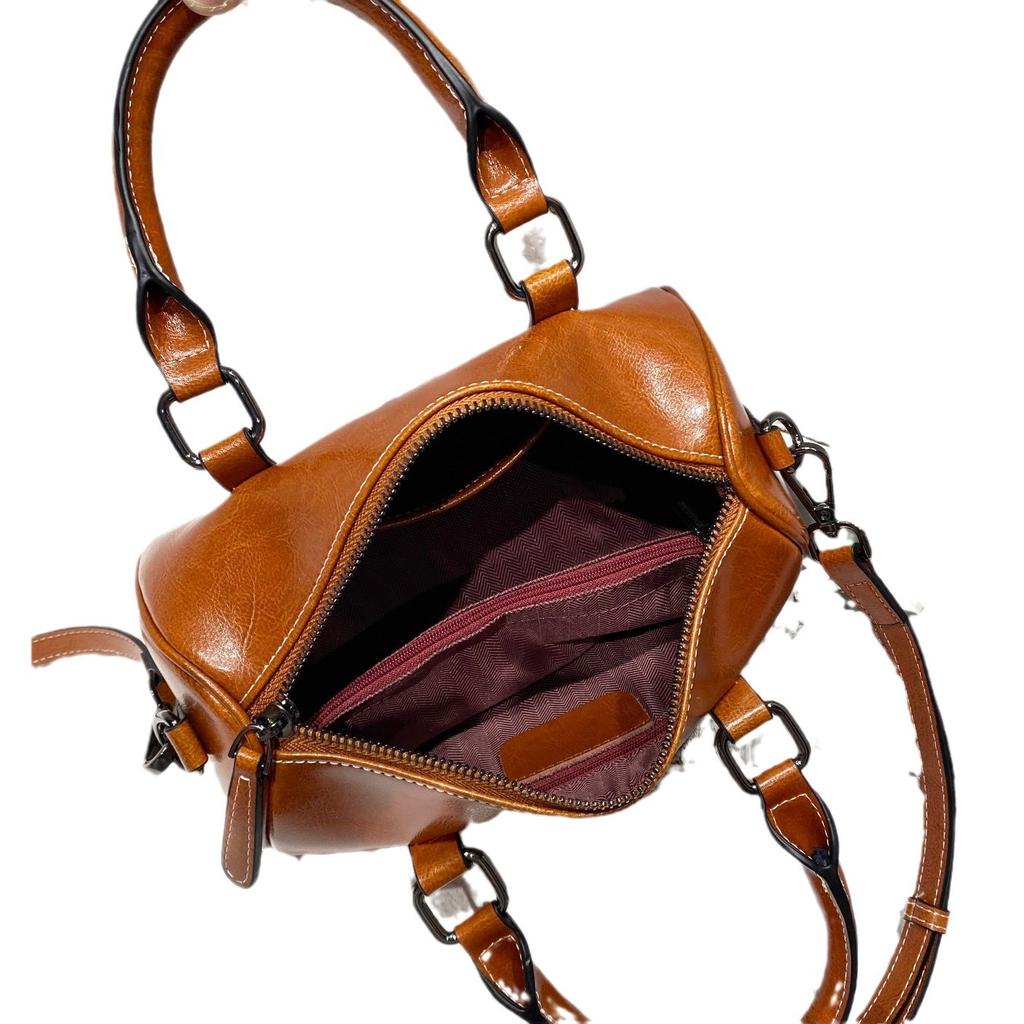 Nová dámská taška Módní kožená messenger kabelka s velkou kapacitou