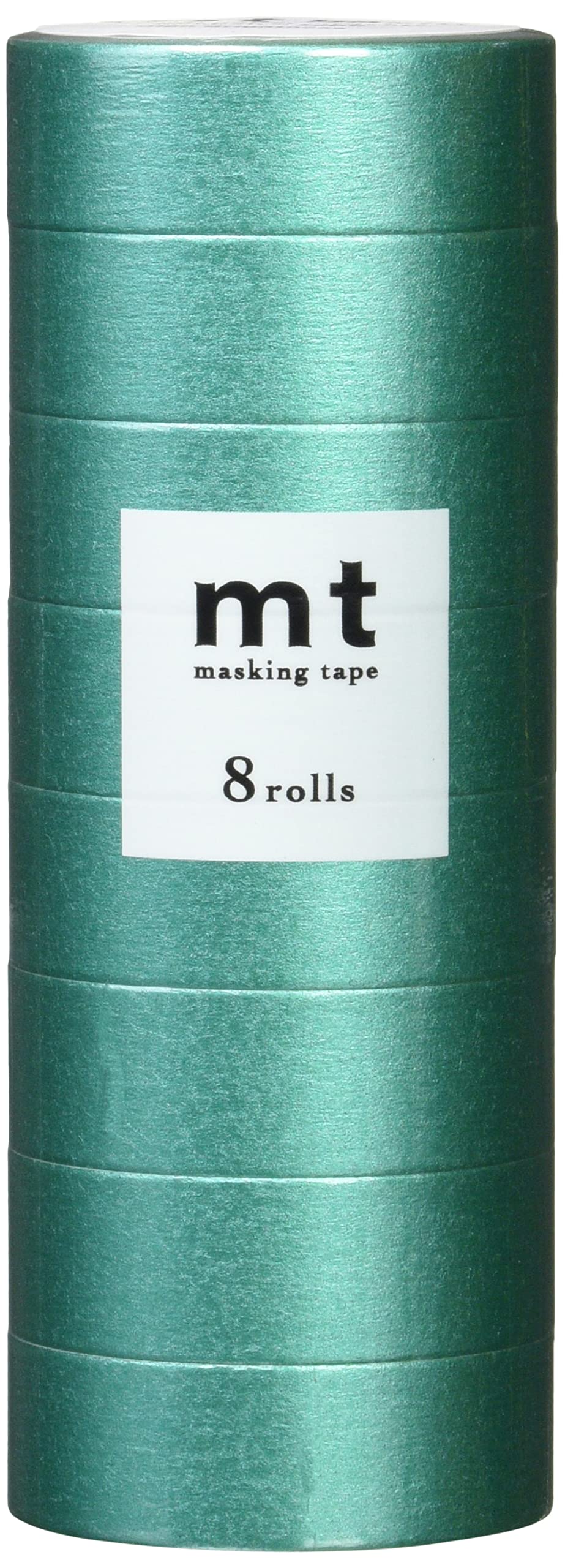 

Kamoi Kakoshi mt Masking 15mm Wide x 7m High Brightness MT08P538 Tape, 8-Pack, Long, 538mm, Green,
