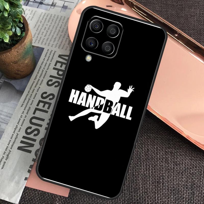 Handball Sport Hülle Für Samsung Galaxy M15 M55 M13 M23 M33 M53 M31 M51 M14 M34 M54 M20 M30s M12 M32 M52