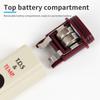 2 in 1 Wasserqualitätsmessgerät Tragbares TDS Temp Teststift LCD-Anzeige Titanlegierungssonde für Trinkwasser Aquarien Pools