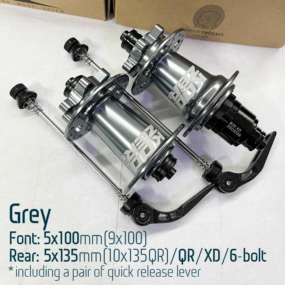 Koozer Xm490 Pro Rear Mtb K7 Cube 28/32/36 Holes Bicycle Hubs 5X135 12X142 Qr Thru Axle Noisy Hub For 11 12 Speed Xd