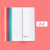 Book Cover with Rod Thickened Transparent Waterproof Reusable PP Material Paperback Book Protector
