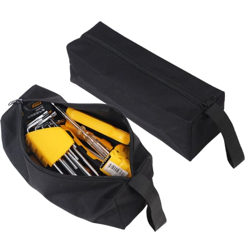 Vitalux Tool Bags, Set of 2, Small Tool Organizers for Screwdrivers and Motorcycle Tools, Large Capacity, Durable 1680D Oxford Fabric, Carry-On, Blue