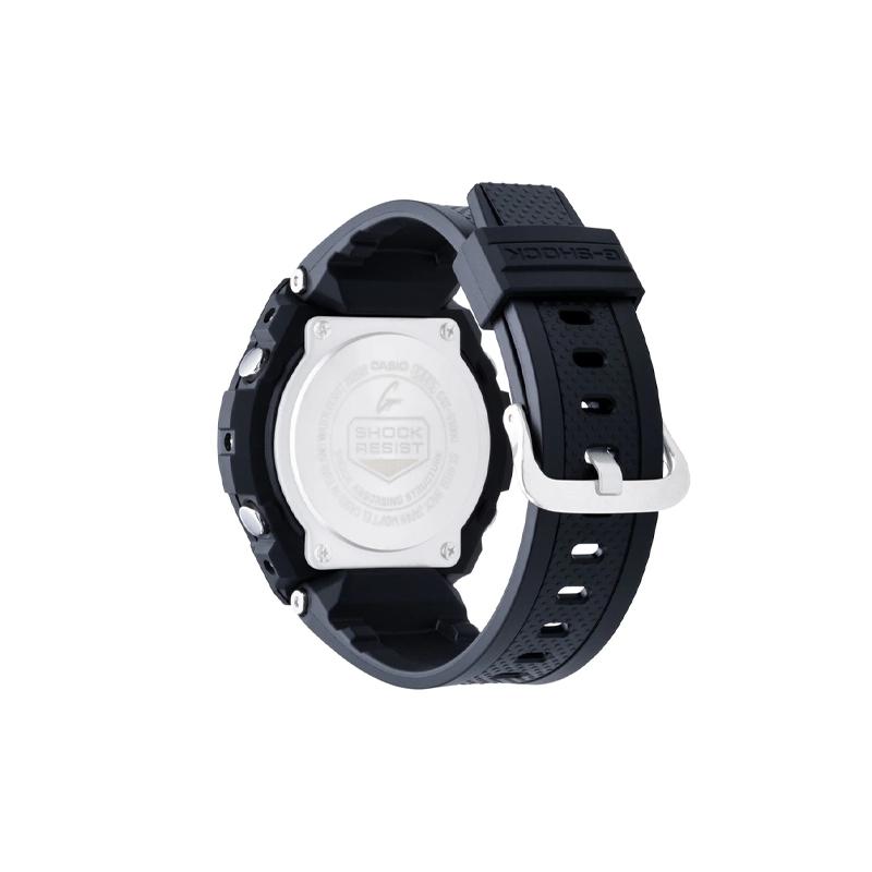 Casio G-STEEL Series-S Disc Dual Display Heart of Steel Fashion Trend Solar Quartz Movement Resin Strap Japanese and Korean Watch Men's GST-S100G-1B