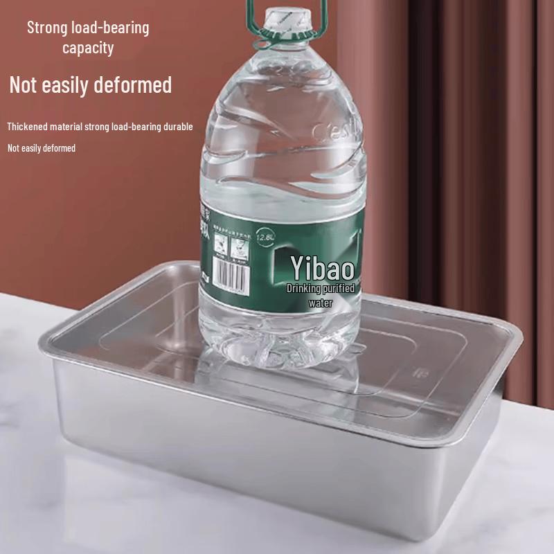 SMVP Stainless Steel Rectangular Storage Container