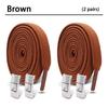 Elastic Laces Sneakers Tennis No Tie Shoe laces Lock Shoelaces without ties Kids Adult Flat Shoelace Shoes Accessories 2Pair