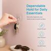 50 PCS ABS Adhesive Wall Hooks 2.24in Self Adhesive Hooks Convenient Kitchen Wall Hooks  For Kitchen