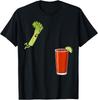Bloody Mary Dive Funny Celery Cocktail Design T-Shirt