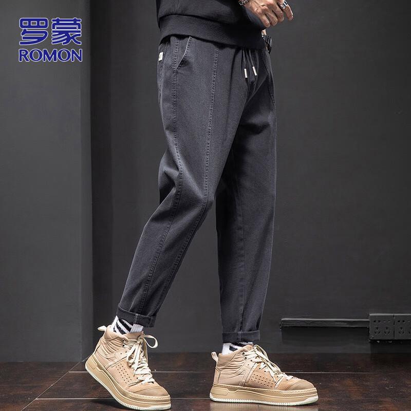 

ROMON Men s Slim-Fit Casual Cargo Pants XL