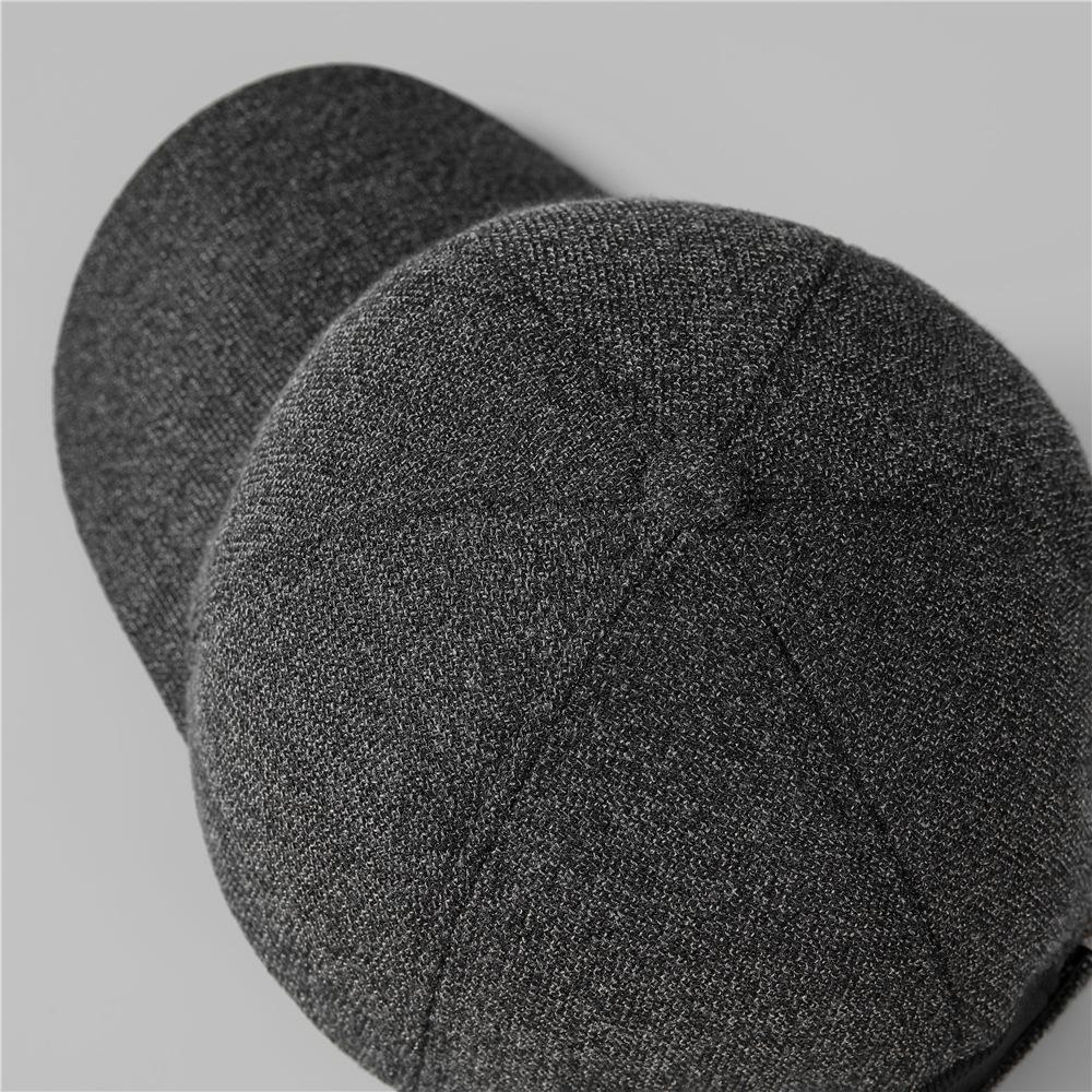 Men's Winter Cap Grandpa Outdoor Fleece Warm Ear Cap Winter Baseball Cap
