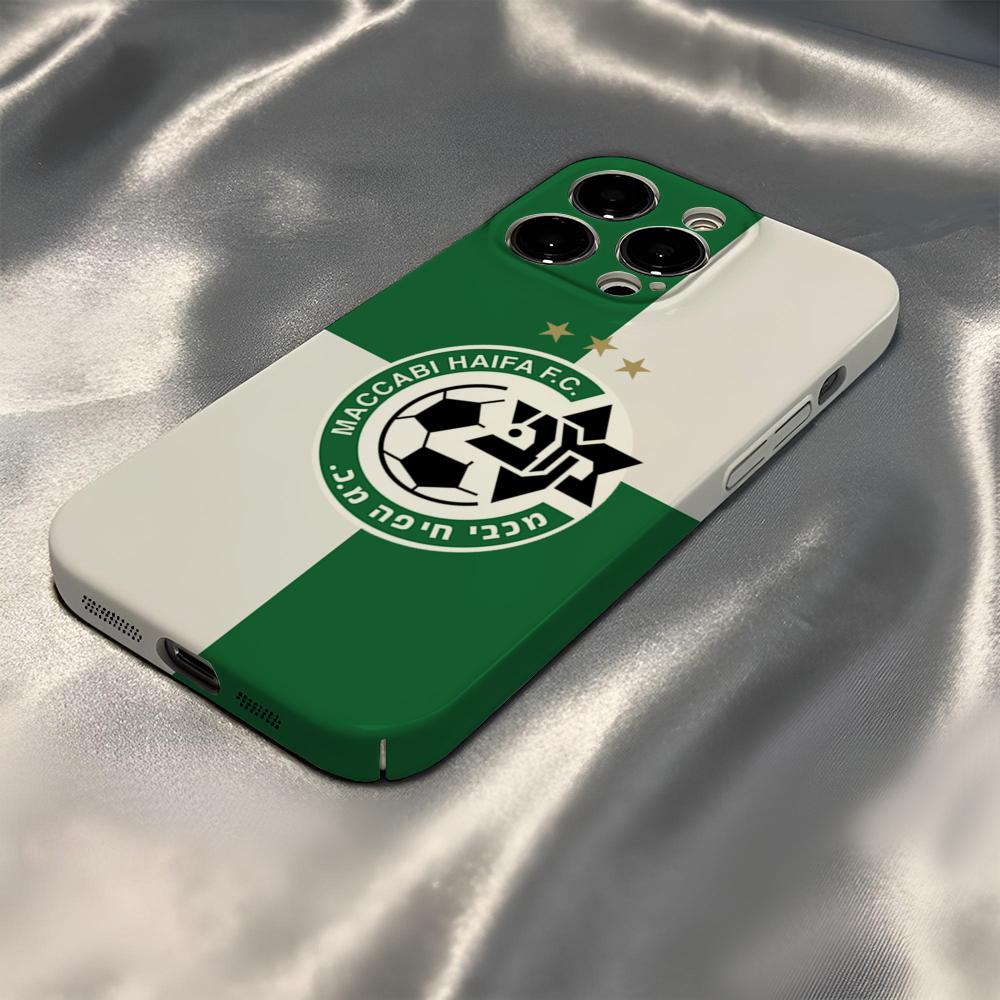 

H-HaifaS Flag M-MaccabiES Phone Case For IPhone 17Promax 16 15 14 13 12 11 Pro Max Plus Tough Personalized Cover iPhone 14