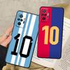 Cool Football Number Phone Case Xiaomi For Redmi 9 9A 9i 9C 9T 10 2022 10C 10A 12 12C 13C 14C K40 Pro A1 A2 Plus A3x A4 Cover
