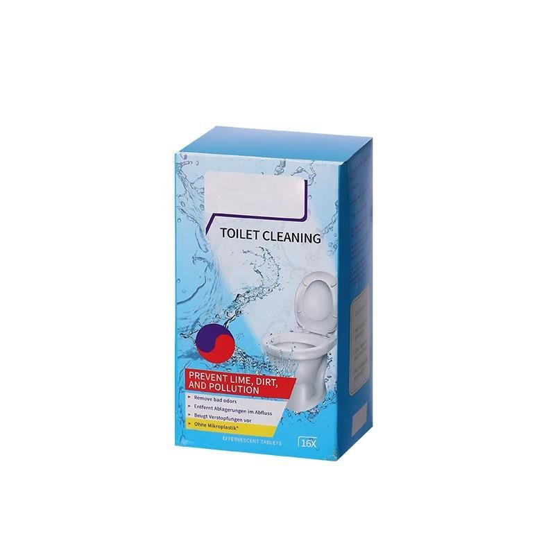 Effervescent Toilet Tablets: Strong Descaling, Long-Lasting Fragrance, No Scrubbing, Glaze Safe, Odor Eliminator.