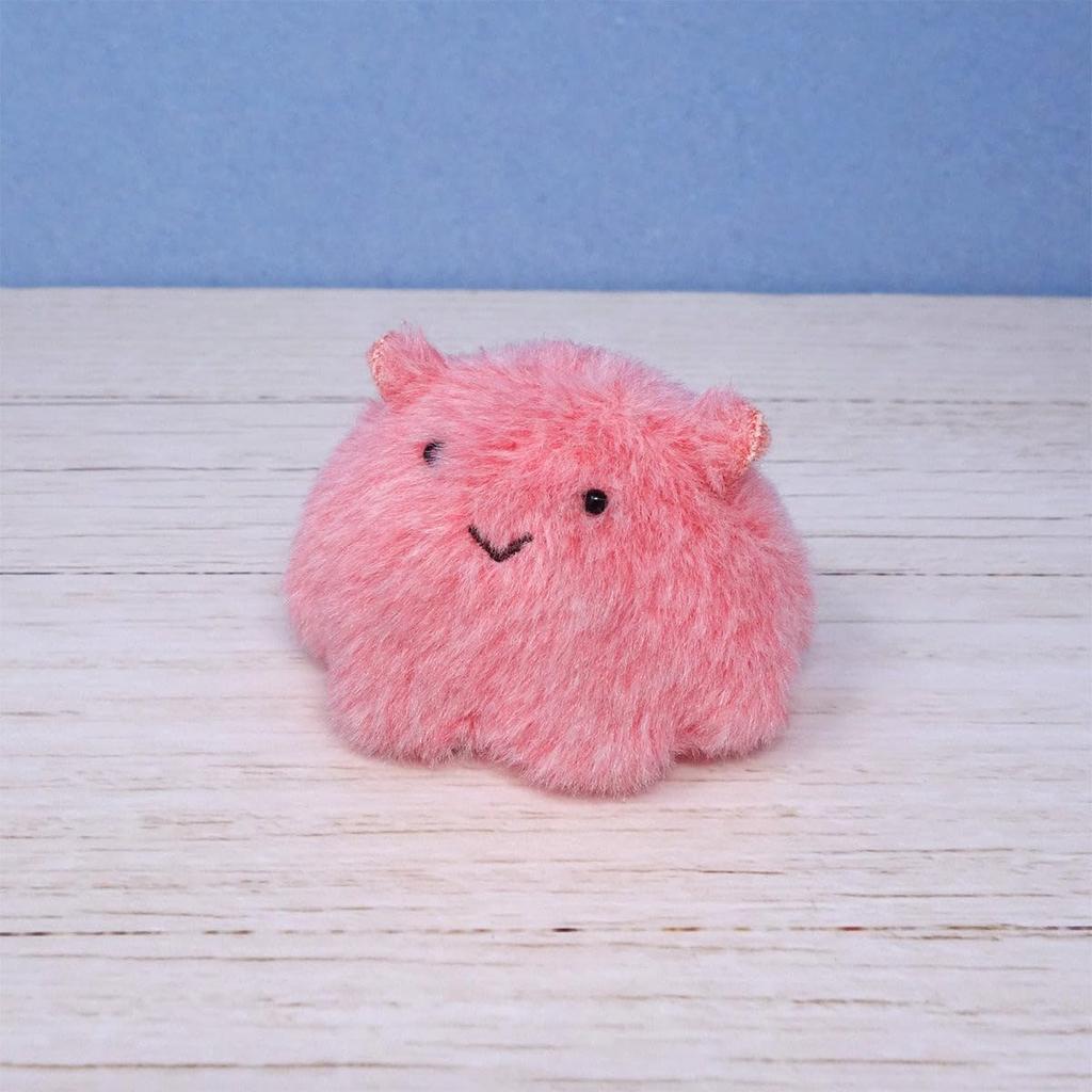 Naito Design Laboratory Underwater Walk Pochamaru Plush Toy Magnet Set of 3, 6 Sea Creatures (Octopus, Turtle, Clione Set B)