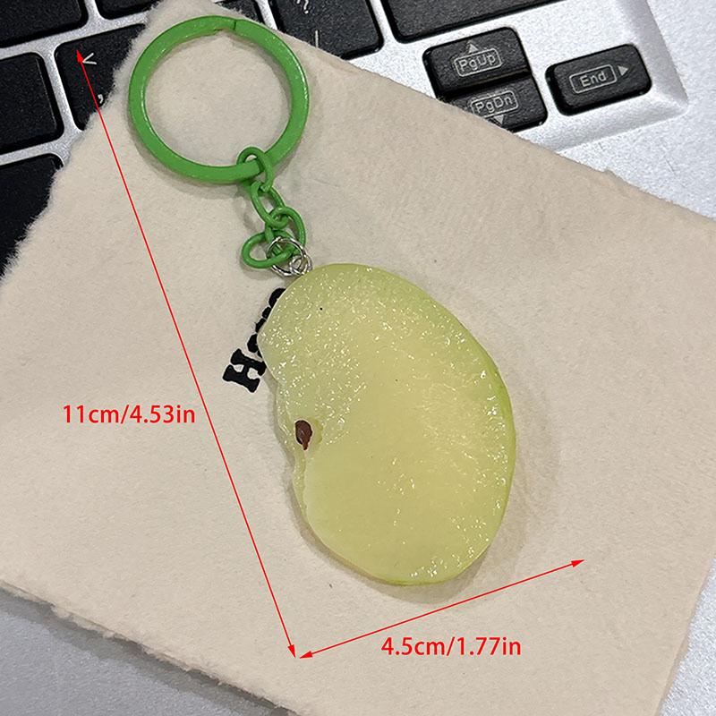 Cute Funny Keychains Summer Fruits Pendant Keyring Car Backpack School Bag Pendant For Student Friends Family Gifts