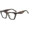 Oversize Women Myopia Glasses Cat Eye Big Frame Shortsight Prescription Eyewear -1.0 -1.5 -2.0 -2.5 -3.0 -3.5 -4.0 -6.0