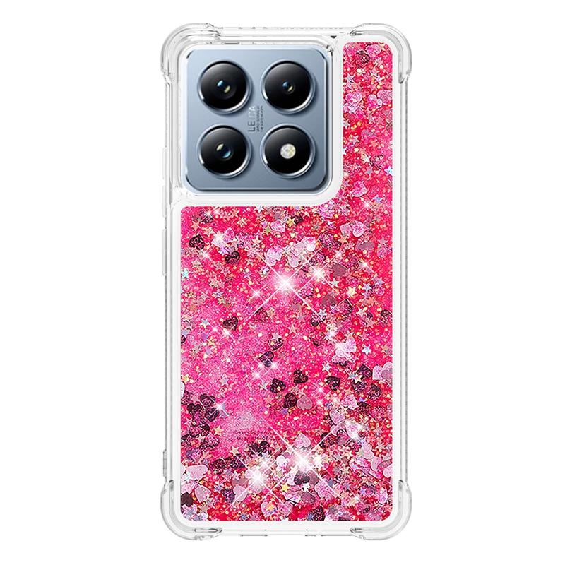 Coque 14T Pro sur Pour Fundas Xiaomi 14T Pro Coque Paillettes Bling Dynamique Liquide Pour Xiomi Xiaomi14T 14TPro Étuis de Téléphone Fundas