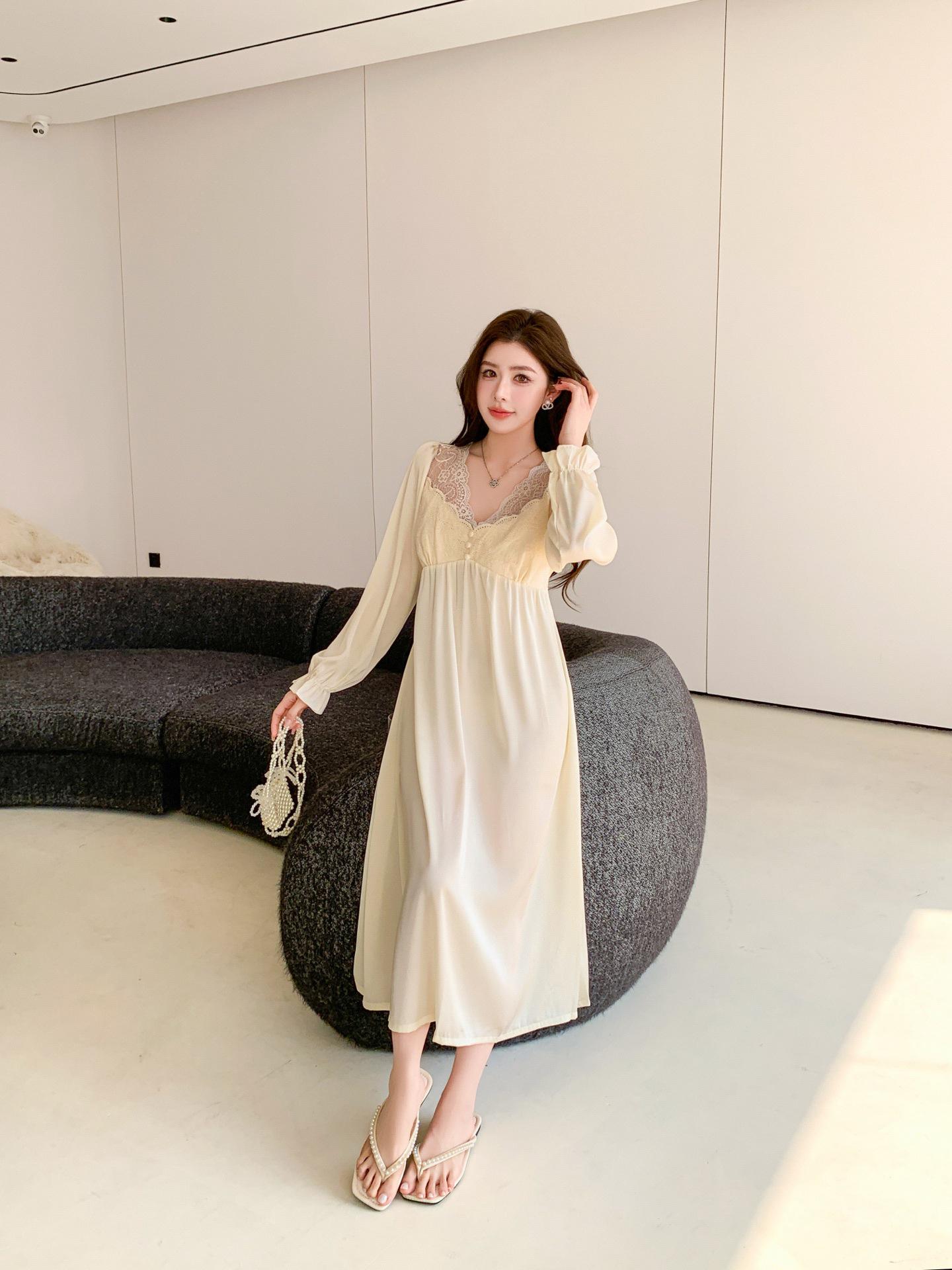 2026 Chic Silk Women s Pajamas - Luxury Slim-Fit Court Style Sleepwear Set Medium