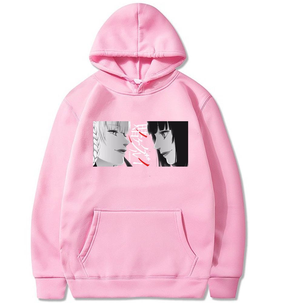 Kakegurui Hoodie Men Women Sweatshirt Print Unisex Streetwear Hip Hop Style Autumn Winter Fashion Tops Clothes Male
