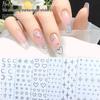 Trendy Silver Mirror Nail Stickers: Stars, Hearts, Moons & Chrome Designs