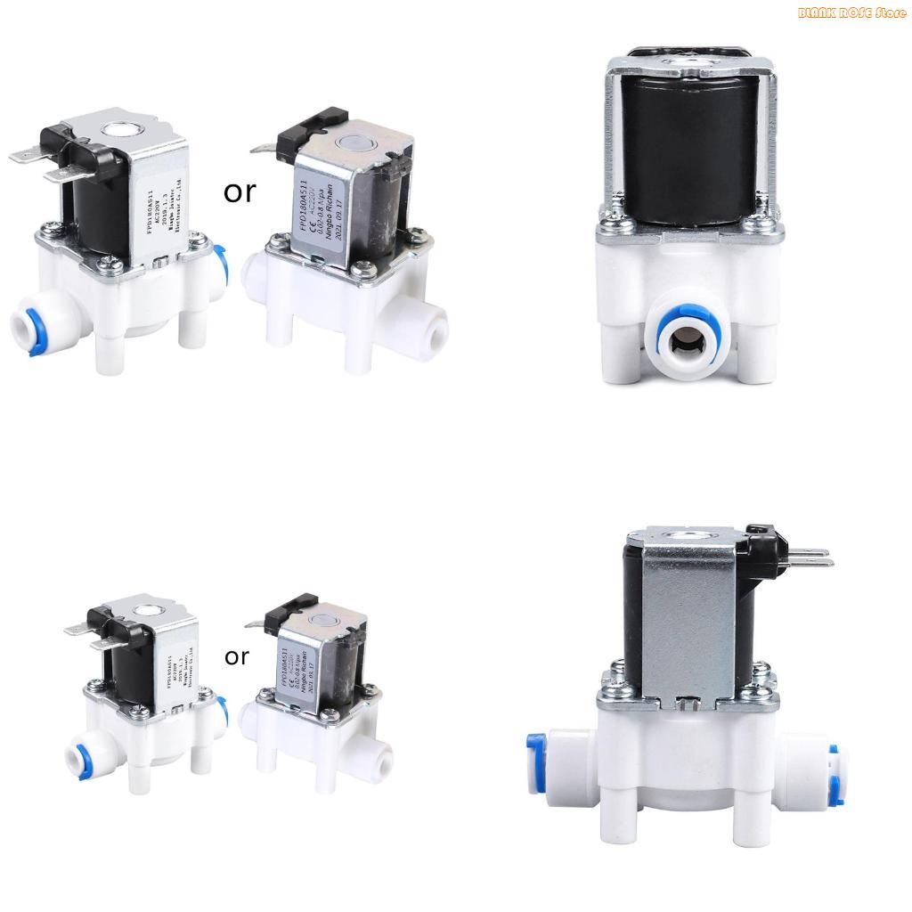 K1AE Plastic Water Solenoid for Valve 220V 1/4" Thread NC Quick Inlet for Val