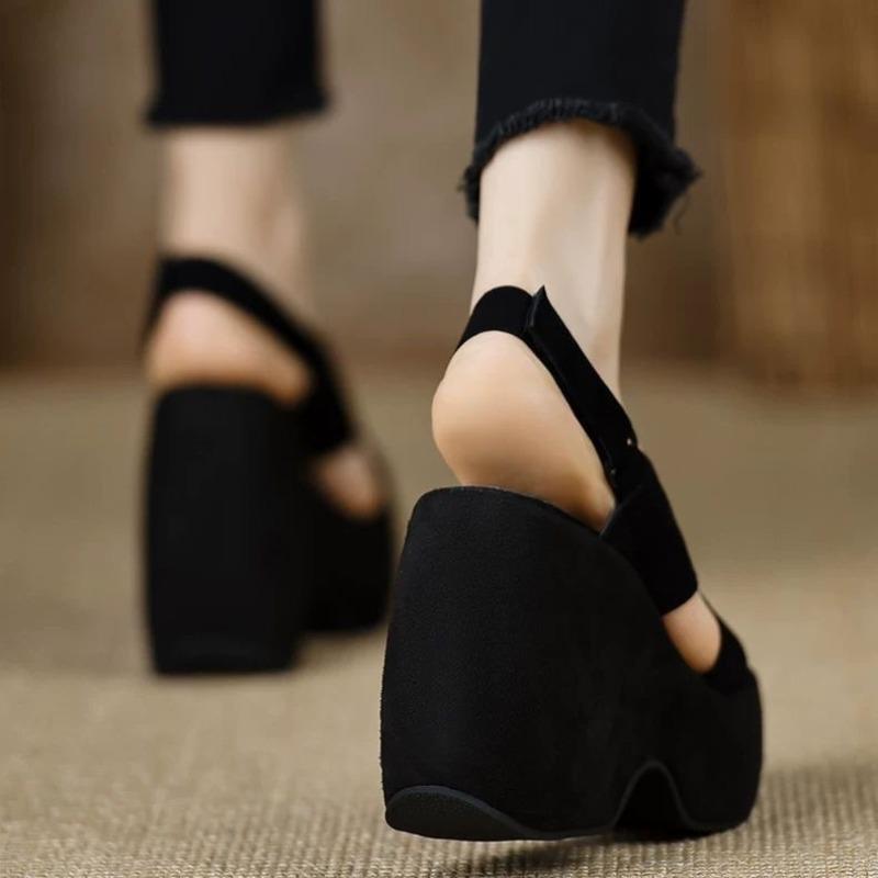 Fashion Ladies Shoes 2025 Brand Open Toe Women's Sandals Fashion Slip-on Summer Casual Plus Size Best Seller Platform Sandals Zapatos