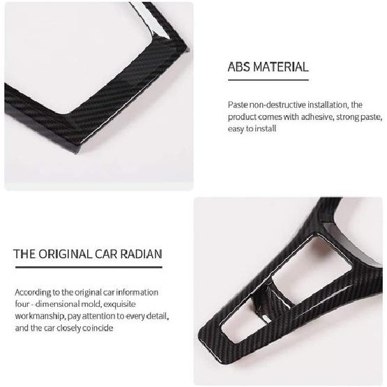 Inner Gears Shift Panel Trim Cover Frame Decor For Chevrolet Camaro 2017+ Carbon