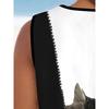 Women's Sleeveless Vest Creative Color Pattern Cat Printing Comfortable Soft Fashionable Versatile Summer Vest