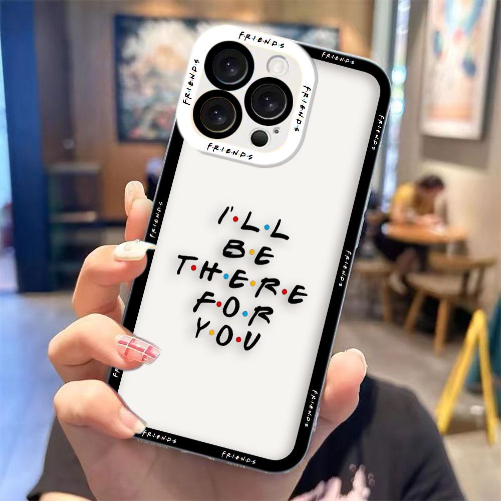 Comedy Friends TV Show Clear Phone Case For Samsung Galaxy S26 S25 S24 S23 S22 S21 S20 FE S10 PLUS S30 S11 S11E ULTRA EDGE Case