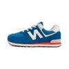 Nb 574 Color Block Sports Low Top Kids Running Shoes Kids Running Shoes Cerulean-Blue PC574HC2