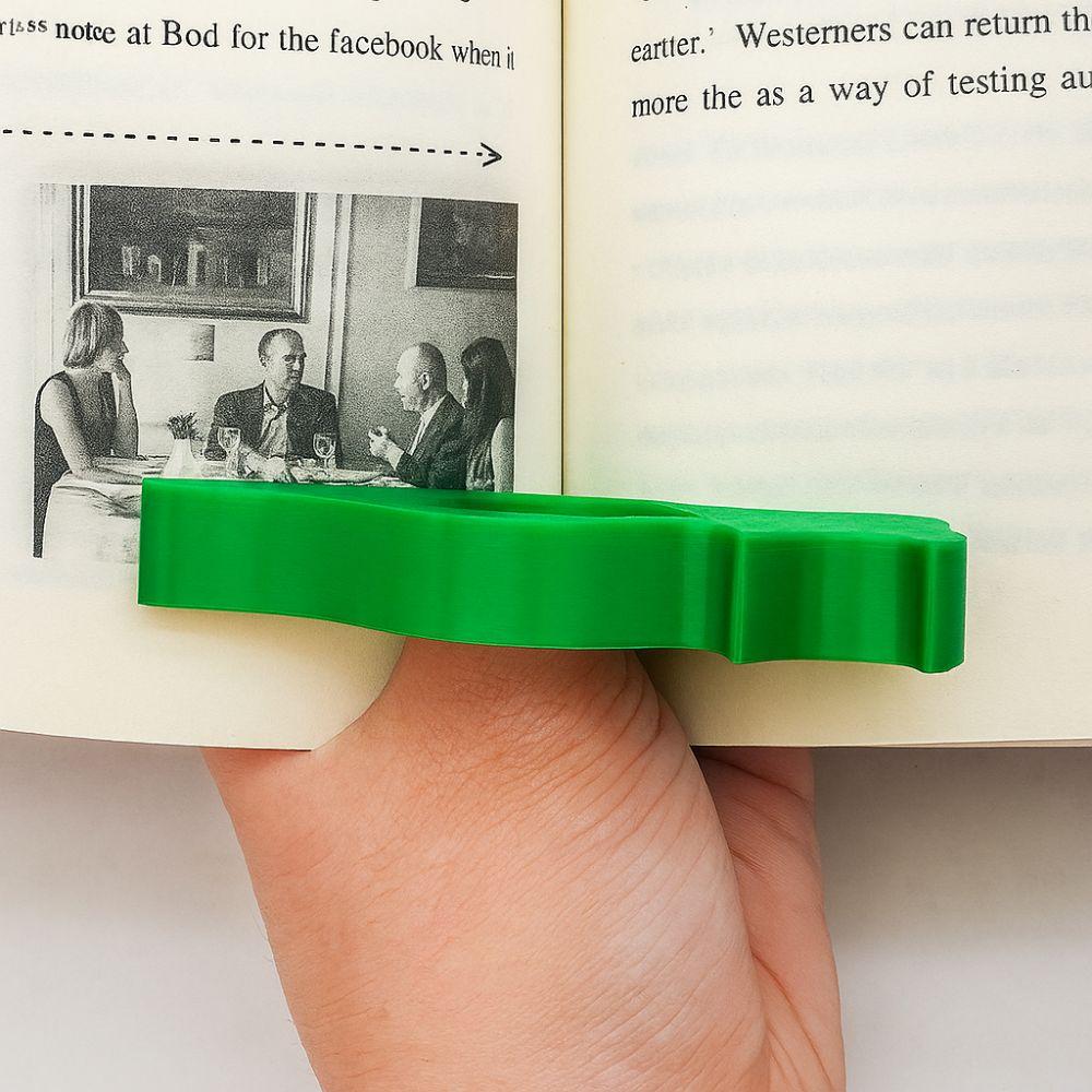 Cartoon Book Thumb Page Holder Scratch Resistant Book Page Holder Office