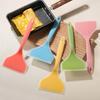 Silicone Spatula Food-Grade Flexible Wide Head Scraper for Non-Stick Pots Ceramic Glass Cookware High Heat Resistant Dishwasher Safe Cooking Tool