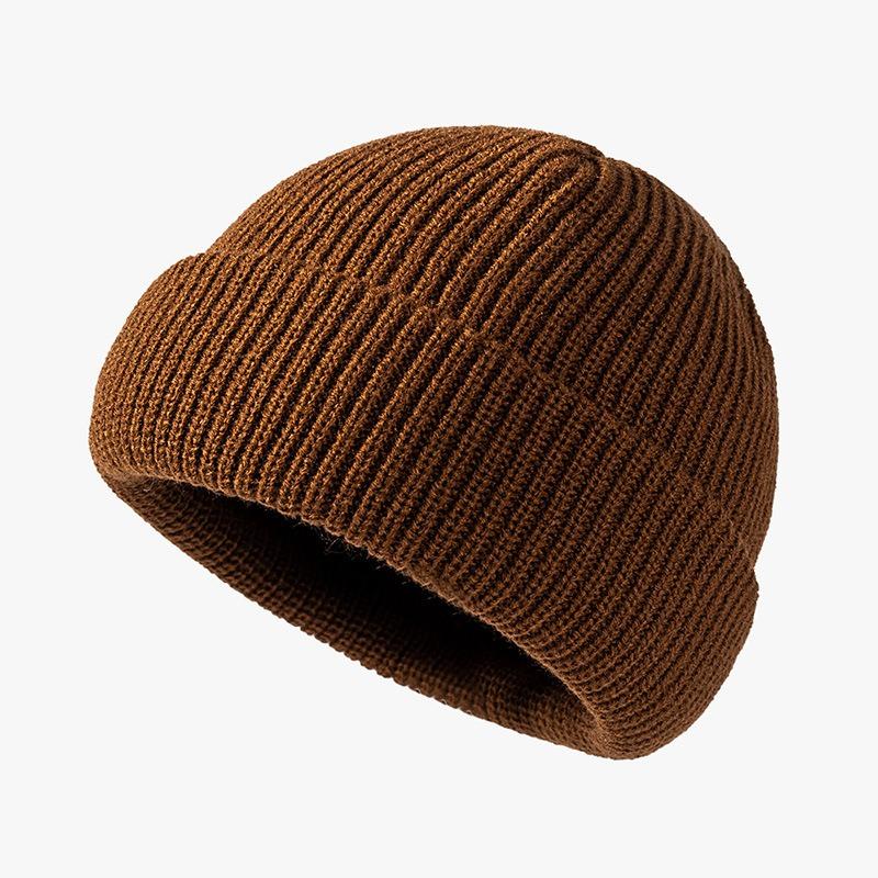 Knitted Beanie Unisex Warmer Hat For Adult Random Color Shipment