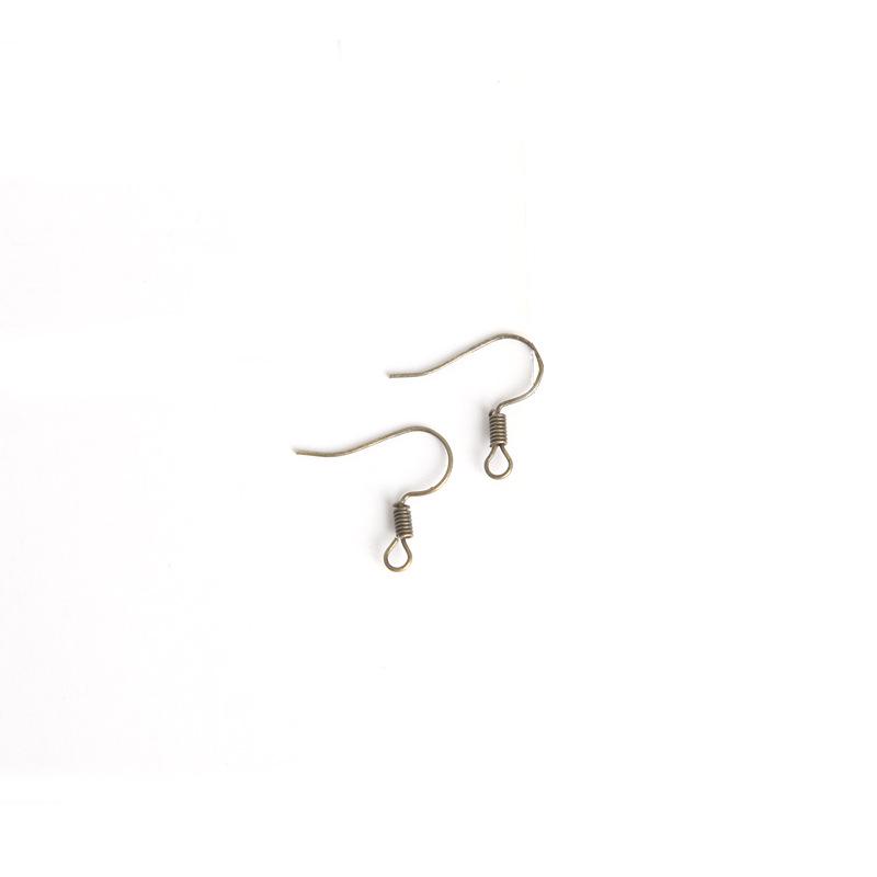 200 Handmade DIY Earring Kits: Silver & Gold Retro Ear Hooks Accessories