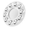 Round Professional Aluminium Paint Platte Tray for Acrylic, Oil, , Make Up Body Cm, Pack of 1