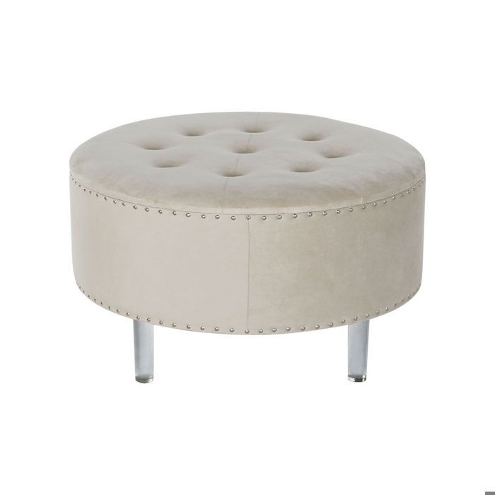 Banc banquette - DKD Home Decor - Polyester et Bois MDF - Beige - Style Contemporain - Intérieur