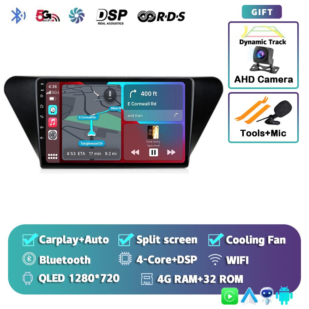 Android 14 Carplay Auto Car Radio For Lifan X50 2015 2016 2017 2018 2019 Multimedia Player 2 Din Autoradio Stereo 2 DIN DVD Dsp