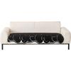 1Pc Irregular Special-Shaped Plush Sofa Cushion Winter Black Premium Sofa Non-Slip Cover Cover Towel Home Textile
