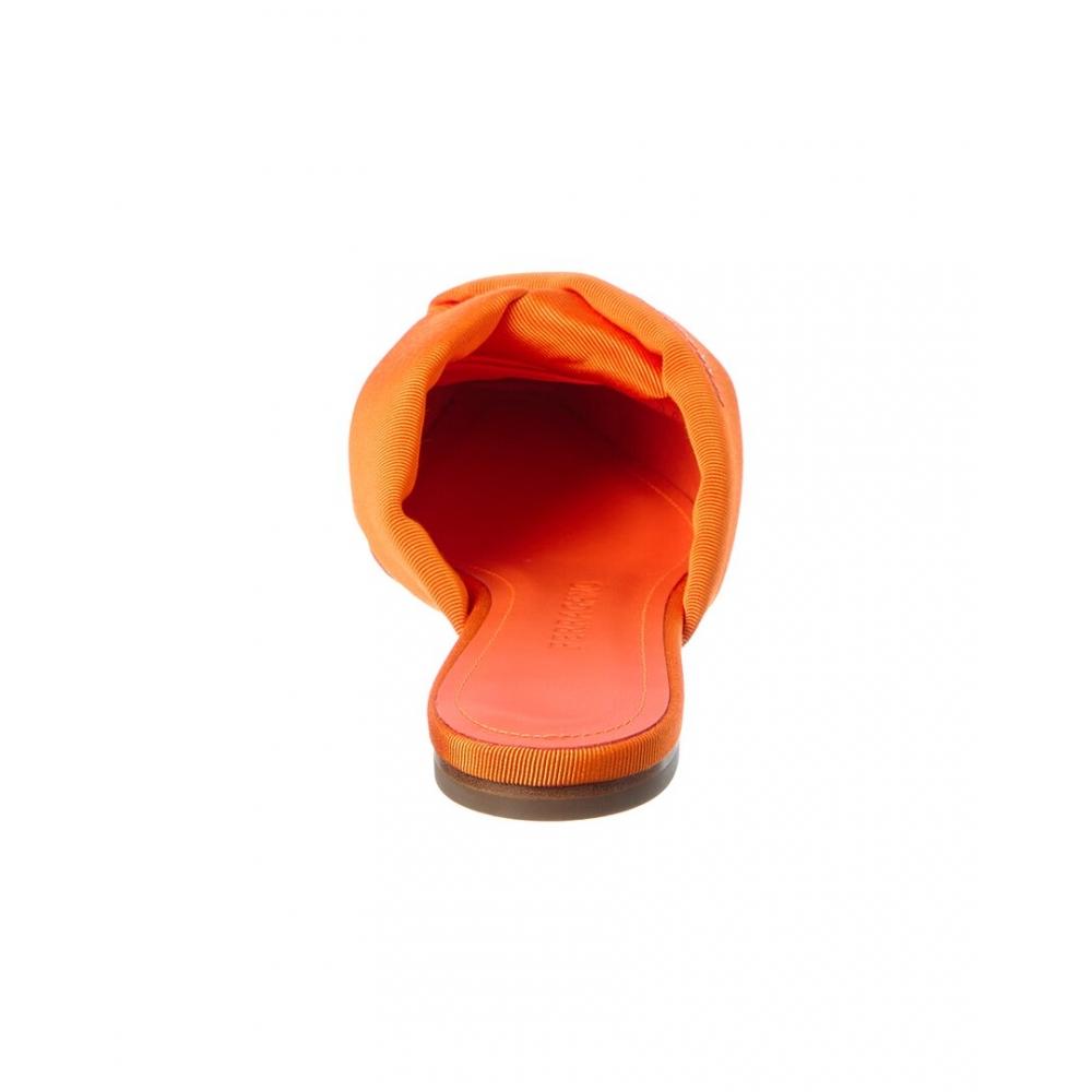 Salvatore Ferragamo Ferragamo Grosgrain Mule Orange