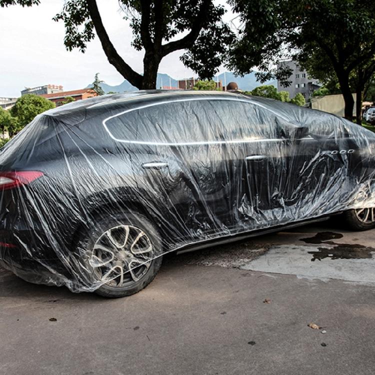 Copriauto Monouso Copriauto con Elastico Copriauto Trasparente Impermeabile Antipolvere