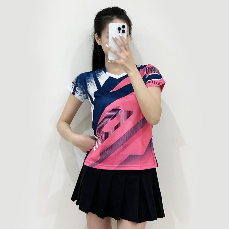 Quick-Dry Badminton Set Women Men Sportswear Running Tennis Volleyball Training Competition Uniform