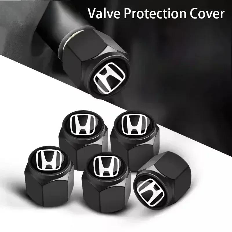 4PCS Fashion Car Wheel Air Valve Dust Covers Accessories Honda Civic Varadero 750 Forza Shadow Vt600 Auto Accessories