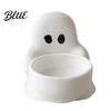 Halloween Ghost Candle Holder Holder Cute 3D Printed Tea Light for Small Aromatherapy Scented Candles Tabletop Candy Dish Party Decor Novelty