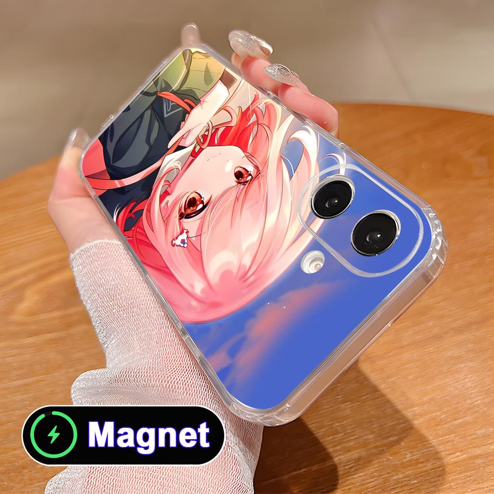 Danganronpa Chiaki Nanami Phone Case for iPhone 17 16 15 14 13 12 11 Air Pro Max Plus Mini Soft TPU Clear Magsafe Cover