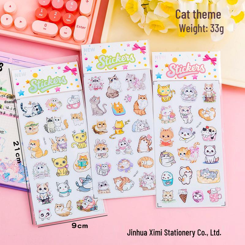 3D Cartoon Laser Bubble Foam Stickers for Kids - Fun Decorative Phone Decals