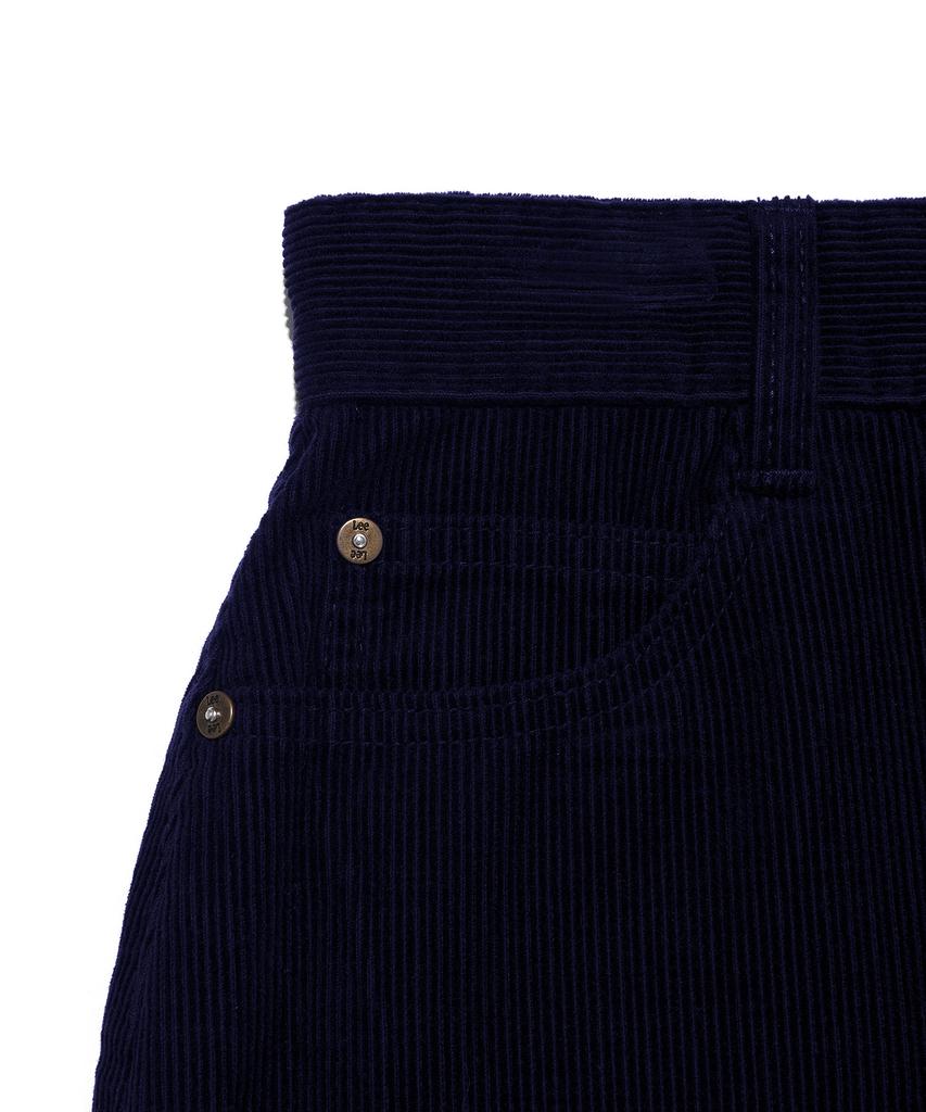 Lee Corduroy Mini Skirt Navy
