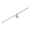Portasciugamani da Parete Inossidabile Moderno Elegante Barra Portasciugamani in Acciaio Inossidabile per Bagno Cucina 50cm 19.7in